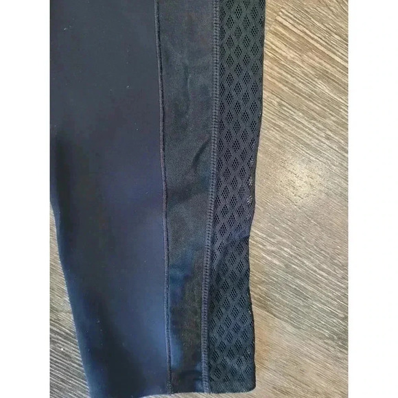 Nike Women's Size M Black High-Waisted 7/8 Training Mesh Tights #11 - Picture 5 of 8